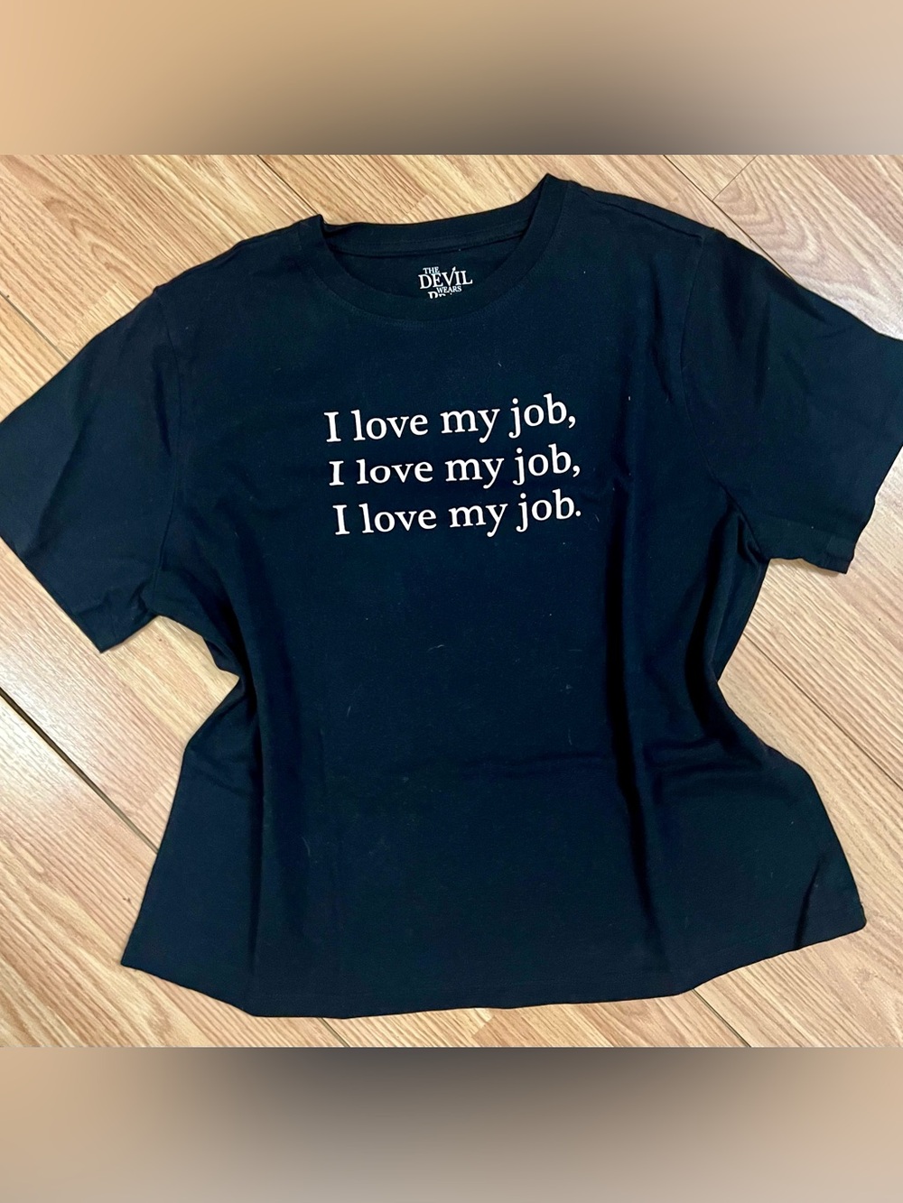 Devil Wears Prada - I Love My Job Graphic Tee - Black